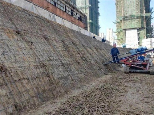红桥建筑边坡支护